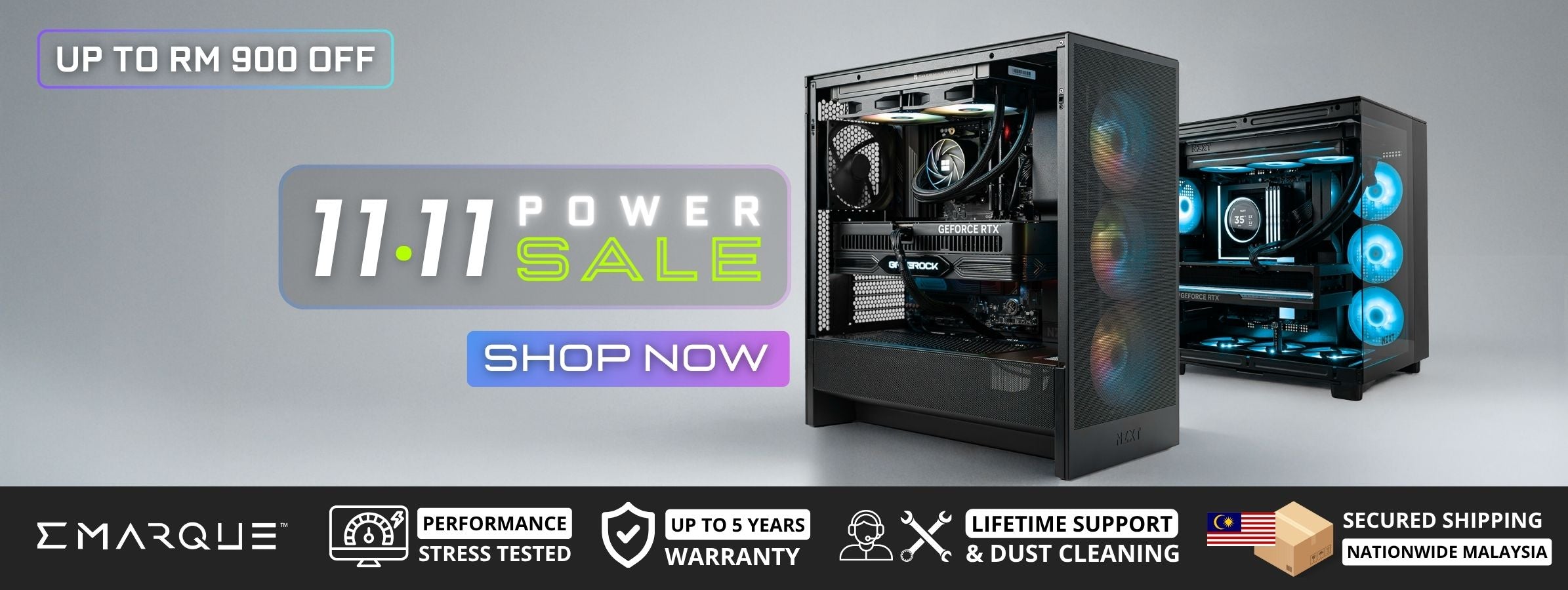 EMARQUE Custom Gaming PCs