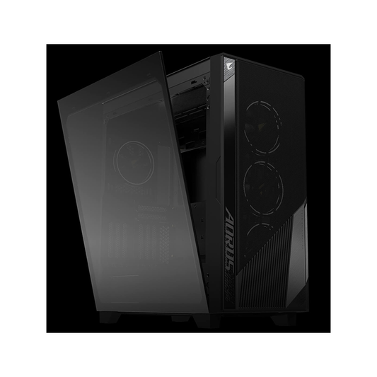 GIGABYTE AORUS C500 Glass Mid-Tower PC Chassis - Black