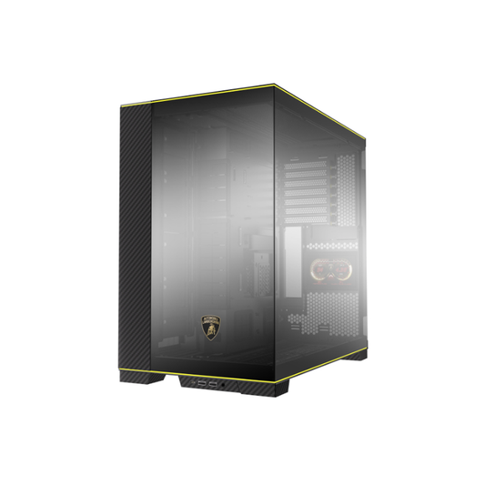 Lian Li O11 PC-O11 Dynamic EVO RGB Automobili Lamborghini Edition Mid-Tower ATX PC Chassis - Black