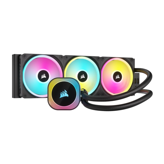 Corsair iCUE Link H150i RGB 360mm RGB AIO CPU Liquid Cooler - Black