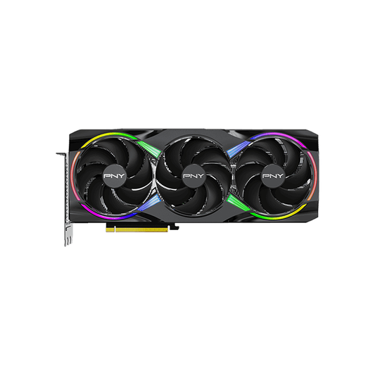 PNY GeForce RTX™ 5080 ARGB EPIC-X RGB™ Overclocked Triple Fan GPU 16GB GDDR7 Graphic Card