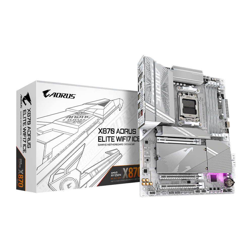 GIGABYTE X870 AORUS Elite WiFi7 AM5 ATX Motherboard