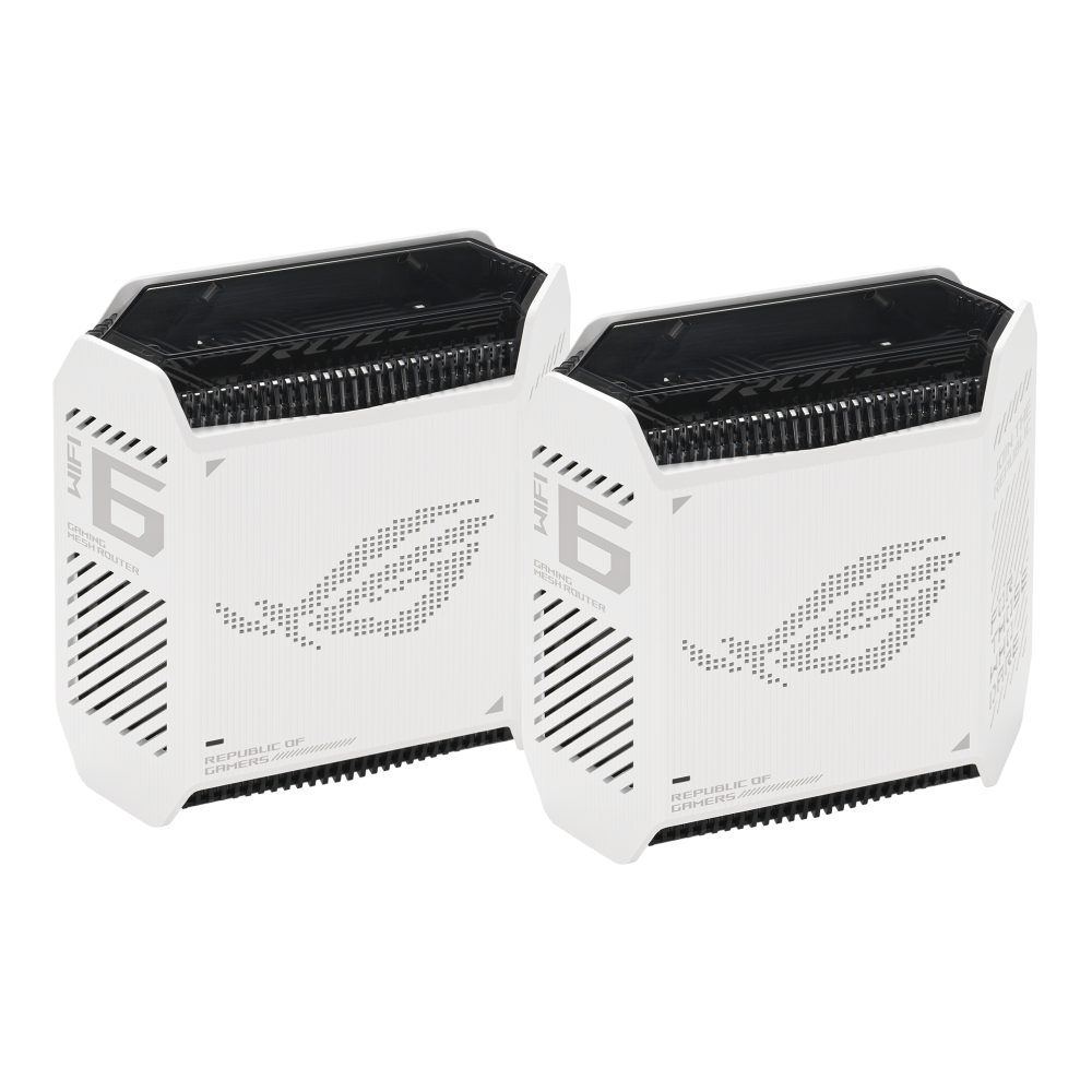 ASUS ROG Rapture GT6B-2P Tri-Band AX10000 Gaming Mesh Wi-Fi - White
