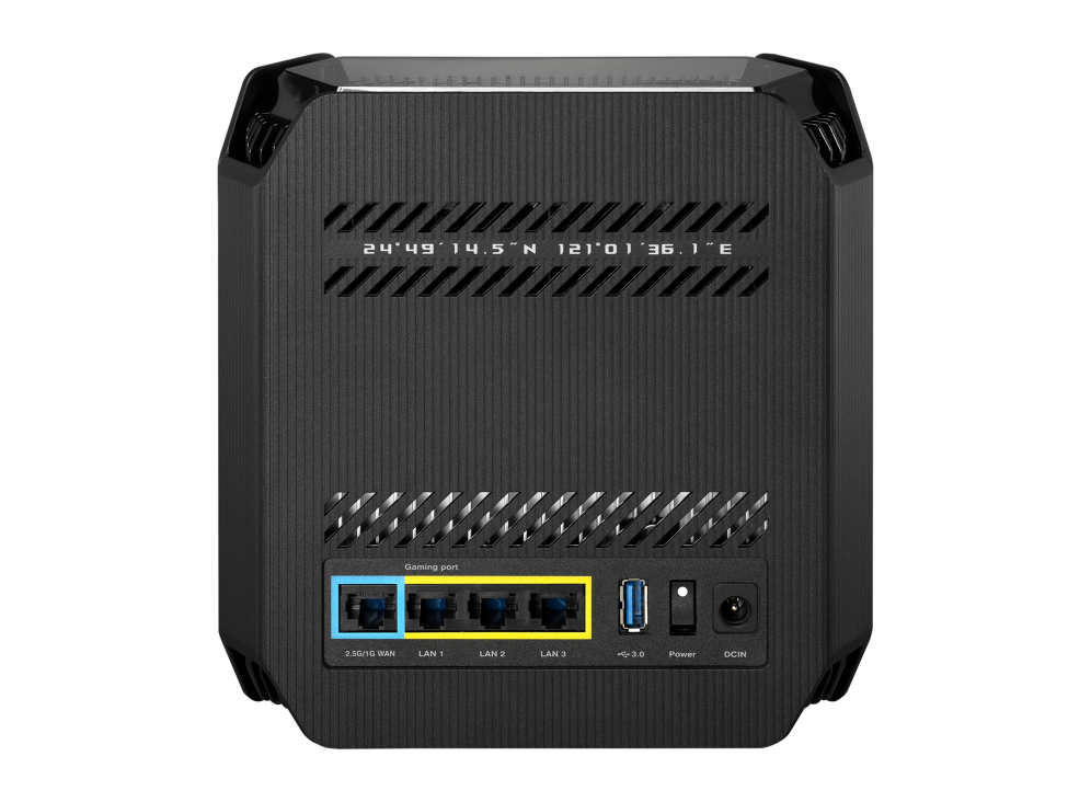 ASUS ROG Rapture GT6 AX10000 Tri-band WiFi 6 Mesh Router