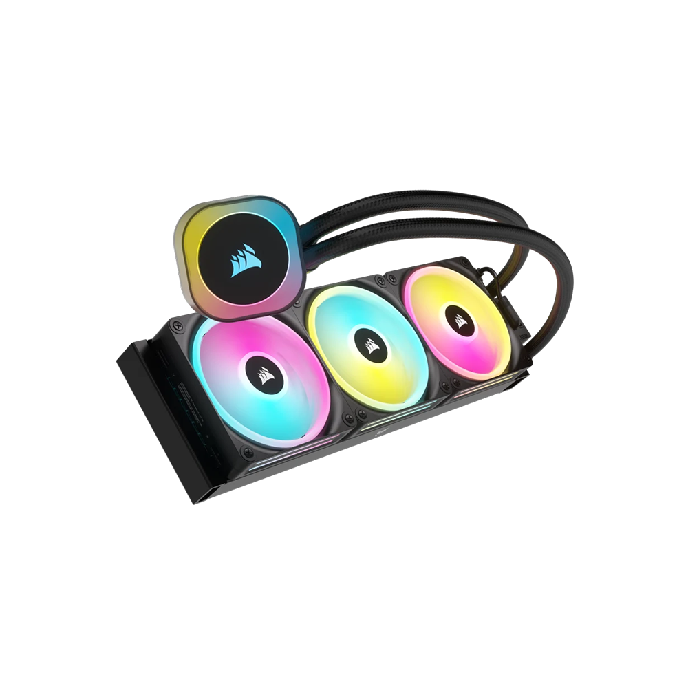 Corsair iCUE Link H150i RGB 360mm RGB AIO CPU Liquid Cooler - Black