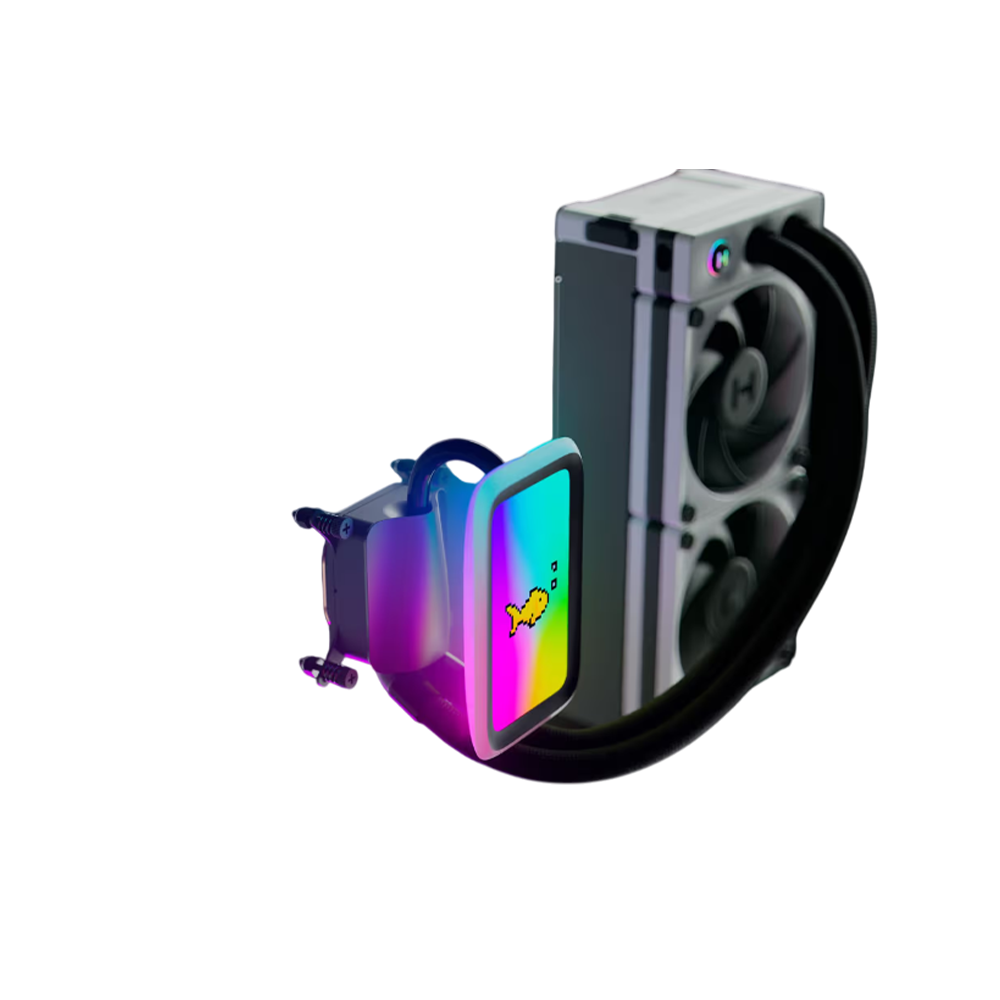 HYTE Thicc Q60 240mm QRGB AIO CPU Liquid Cooler