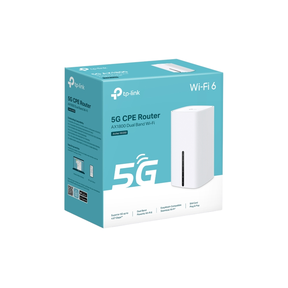 TP-Link Archer NX200 5G AX1800 Wireless Dual-Band Gigabit Router