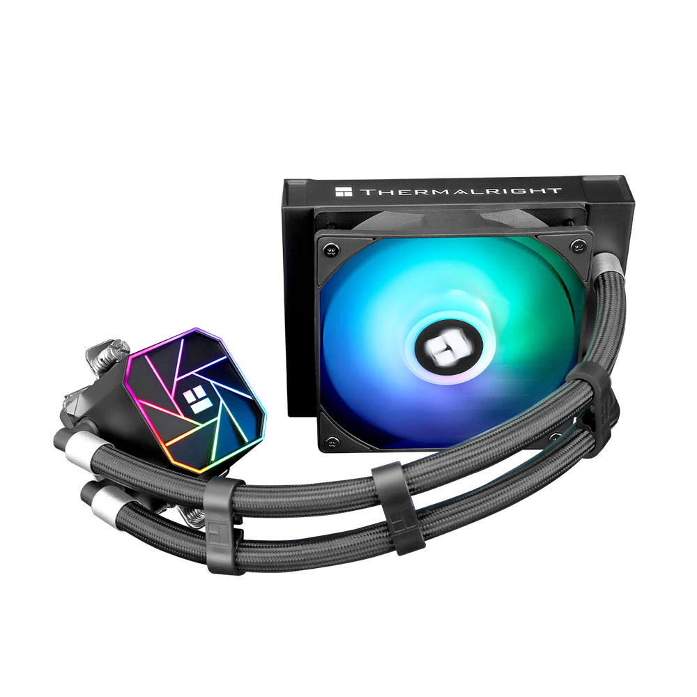 Thermalright Aqua Elite ARGB V3 120mm AIO CPU Liquid Cooler - Black