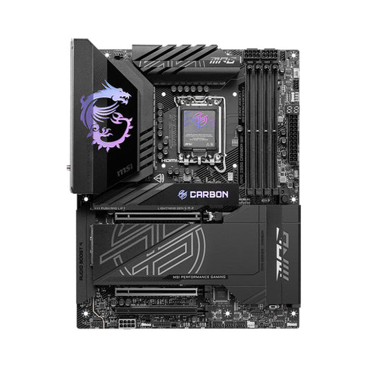 MSI MPG Z890 Carbon WiFi LGA1851 ATX Motherboard