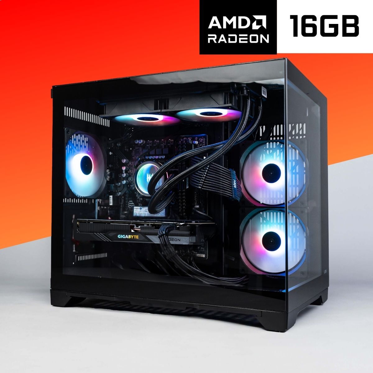 INFINITY - AMD Ryzen 5 7500F / Radeon RX 9060 XT 16GB Gaming PC