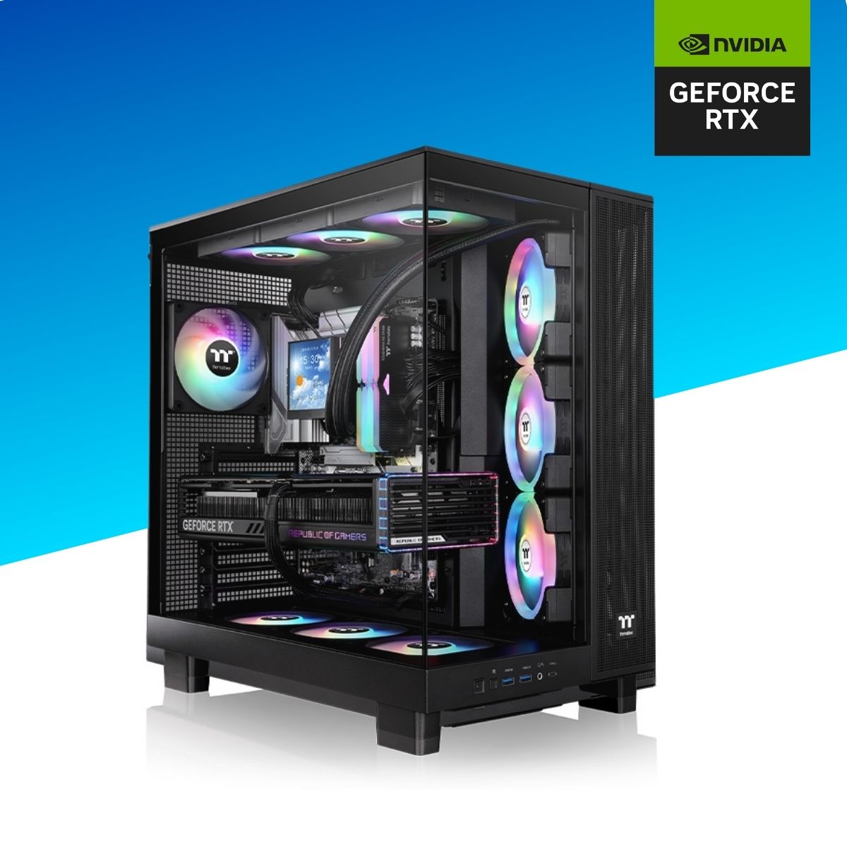 FLOW - AMD Ryzen 7 9800X3D / GeForce RTX 5080 Gaming PC