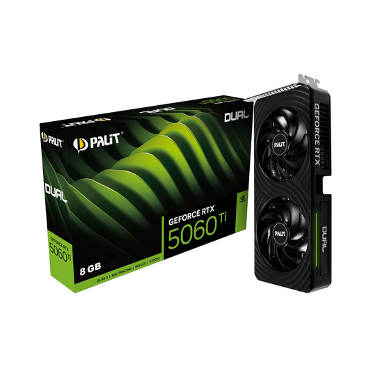 Palit GeForce RTX 5060 Ti Dual 8GB GDDR7 Graphics Card