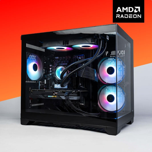 INFINITY - AMD Ryzen 5 7500F / Radeon RX 9070 XT Gaming PC