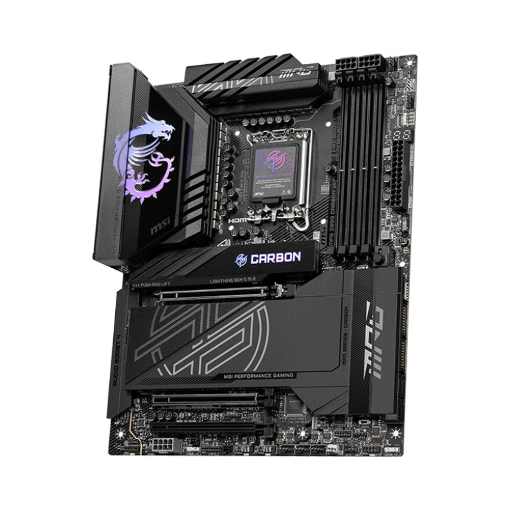 MSI MPG Z890 Carbon WiFi LGA1851 ATX Motherboard