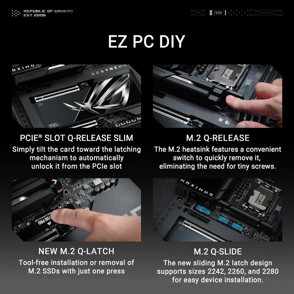 ASUS ROG Maximus Z890 Extreme LGA1851 ATX Motherboard