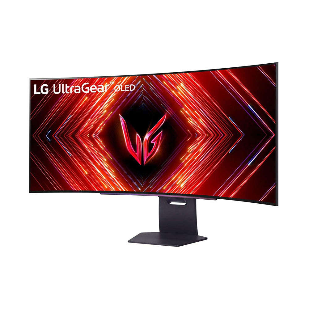 LG UltraGear™ 45GS95QE 45'' Ultra-WQHD 240Hz OLED 800R Curved Gaming Monitor