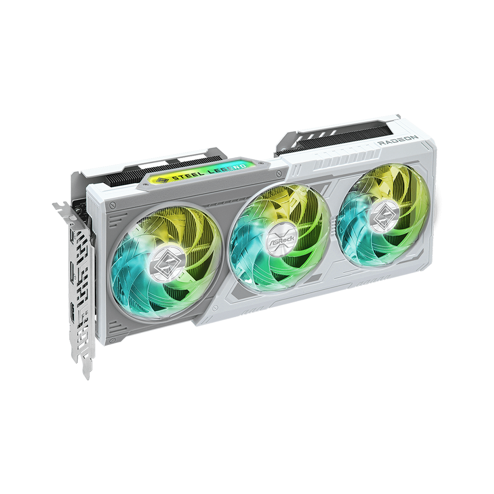 ASRock AMD Radeon™ RX 9060 XT Steel Legend 16GB GDDR6 OC Graphic Card