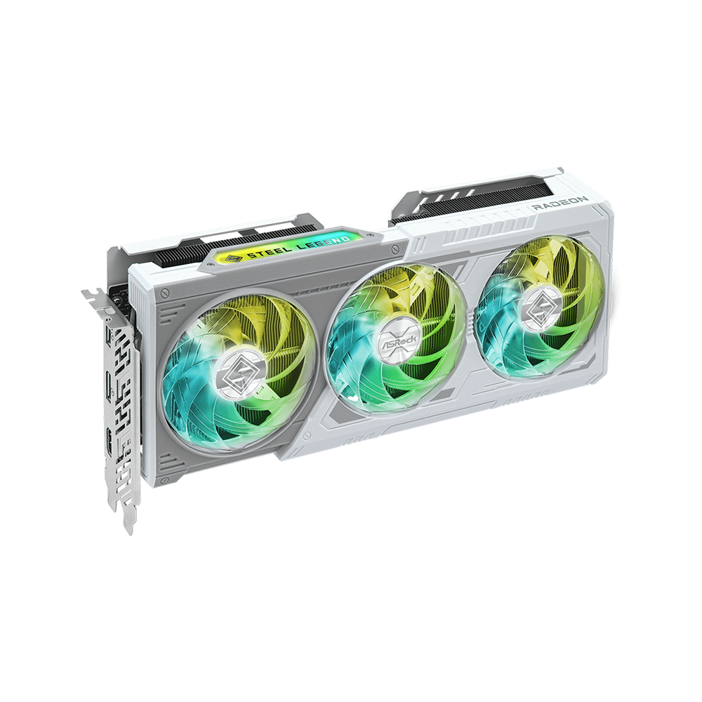 ASRock AMD Radeon™ RX 9060 XT Steel Legend 8GB GDDR6 OC Graphic Card