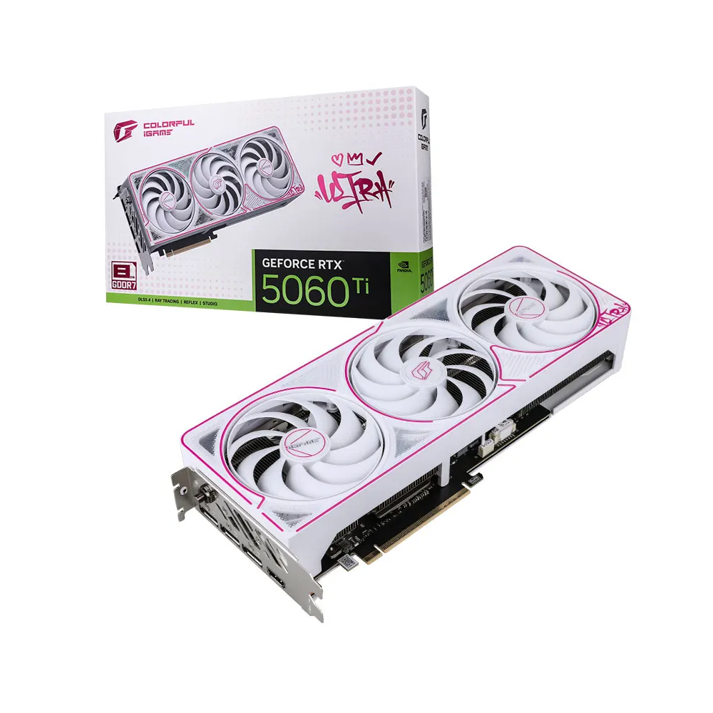 Colorful iGame GeForce RTX 5060 Ti Ultra W OC 8GB-V GDDR7 Graphic Card