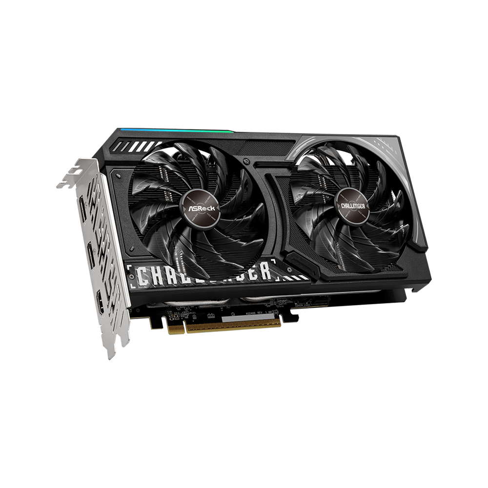 ASRock AMD Radeon™ RX 9060 XT Challenger 8GB GDDR6 OC Graphic Card