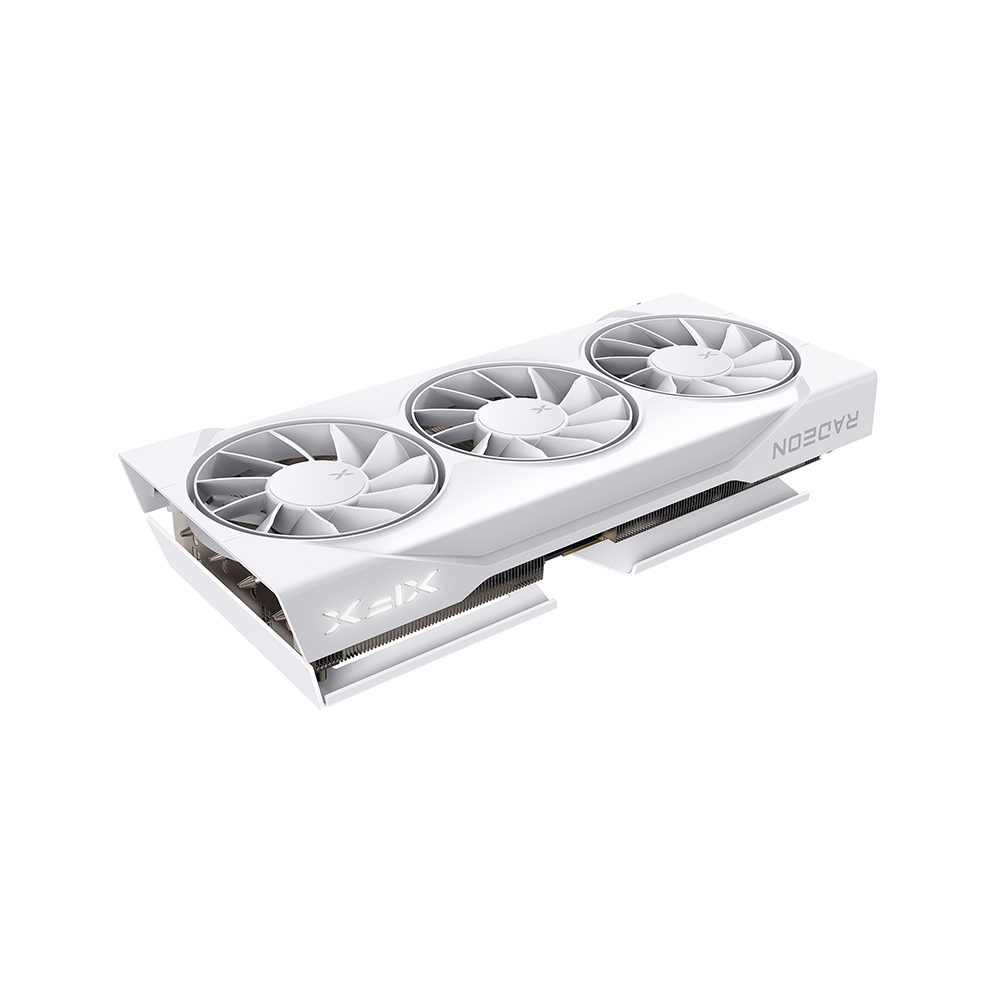 XFX Swift AMD Radeon RX 9060 XT OC White Triple Fan Gaming Edition 16GB GDDR6 Graphics Card