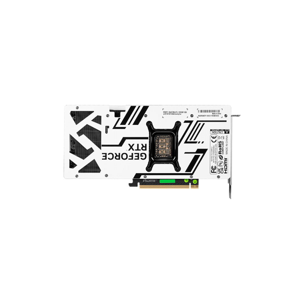 GALAX GeForce RTX™ 5070 1-Click OC White 12GB GDDR7 Graphic Card