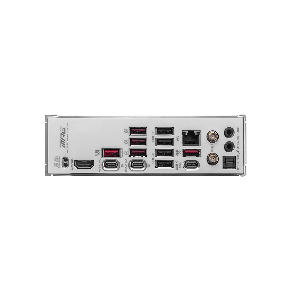 MSI MPG X870E EDGE TI WIFI AM5 ATX Motherboard