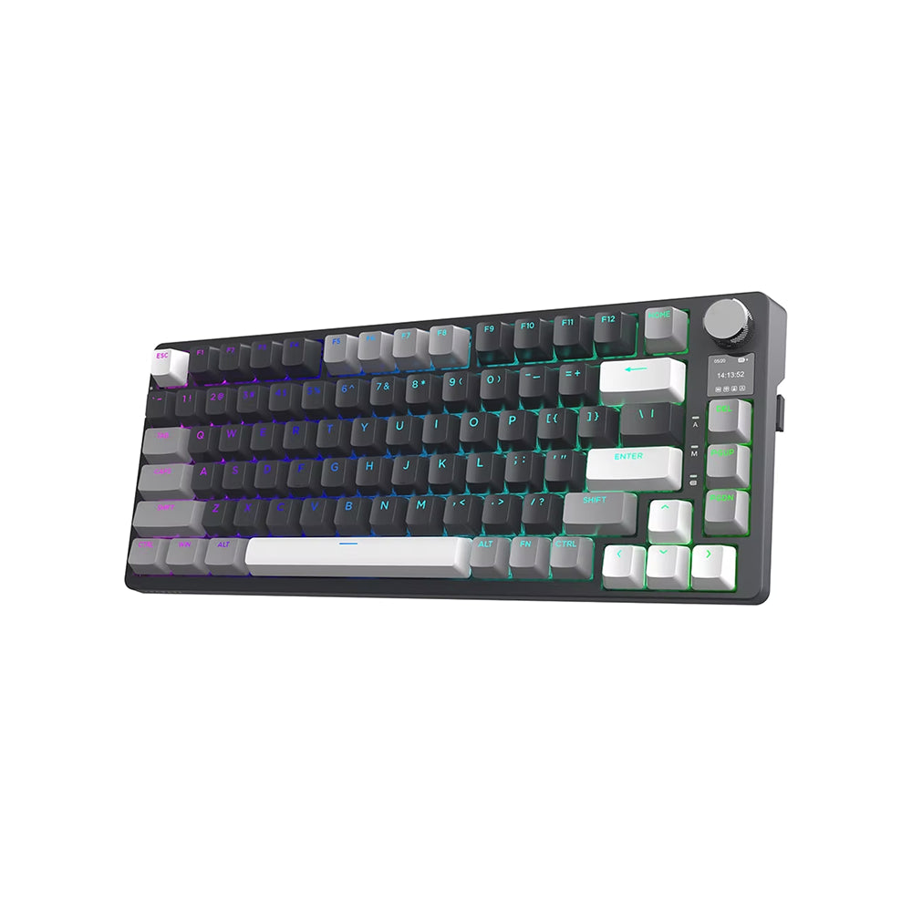 Tecware Phantom S 75 Mechanical Keyboard (Tri-mode / LCD Display / Knob)