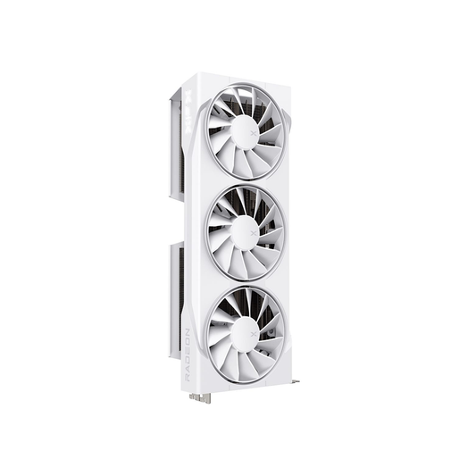 XFX Swift AMD Radeon RX 9070 OC White Triple Fan Gaming Edition 16GB GDDR6 Graphic Card