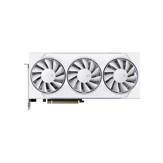 XFX Swift AMD Radeon RX 9060 XT OC White Triple Fan Gaming Edition 16GB GDDR6 Graphics Card