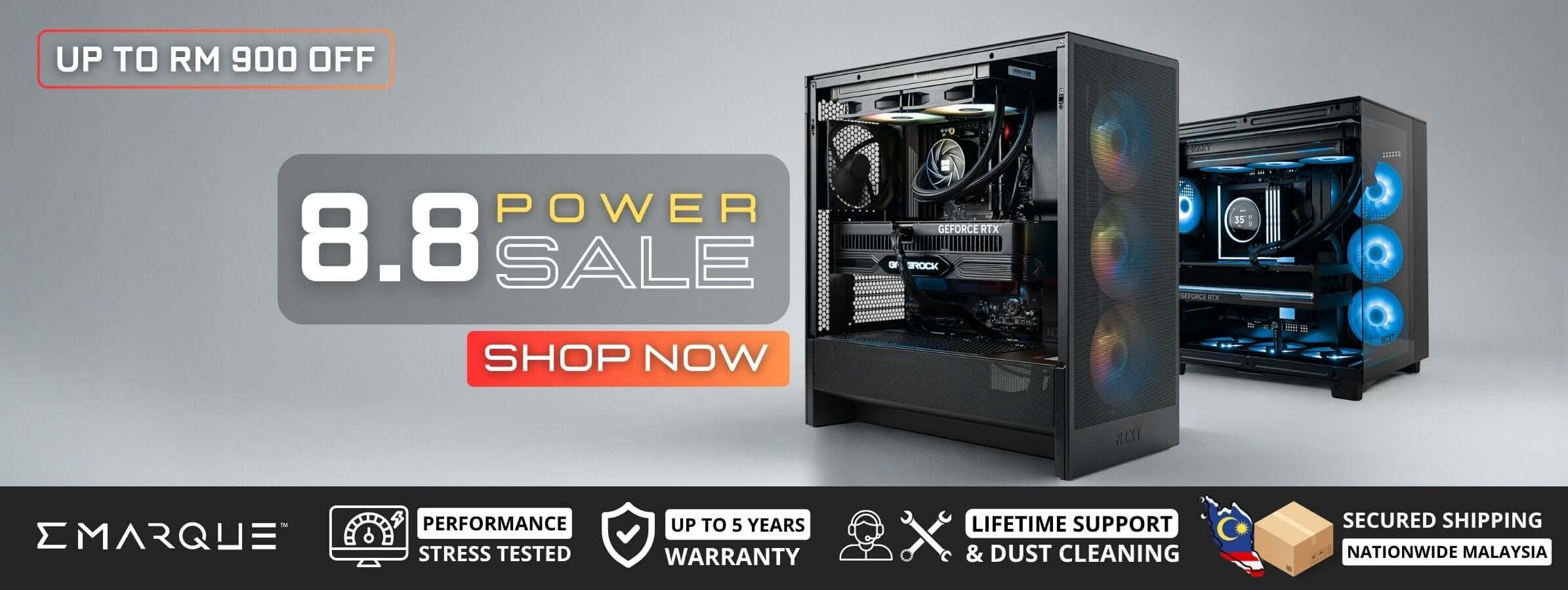 EMARQUE Custom Gaming PCs