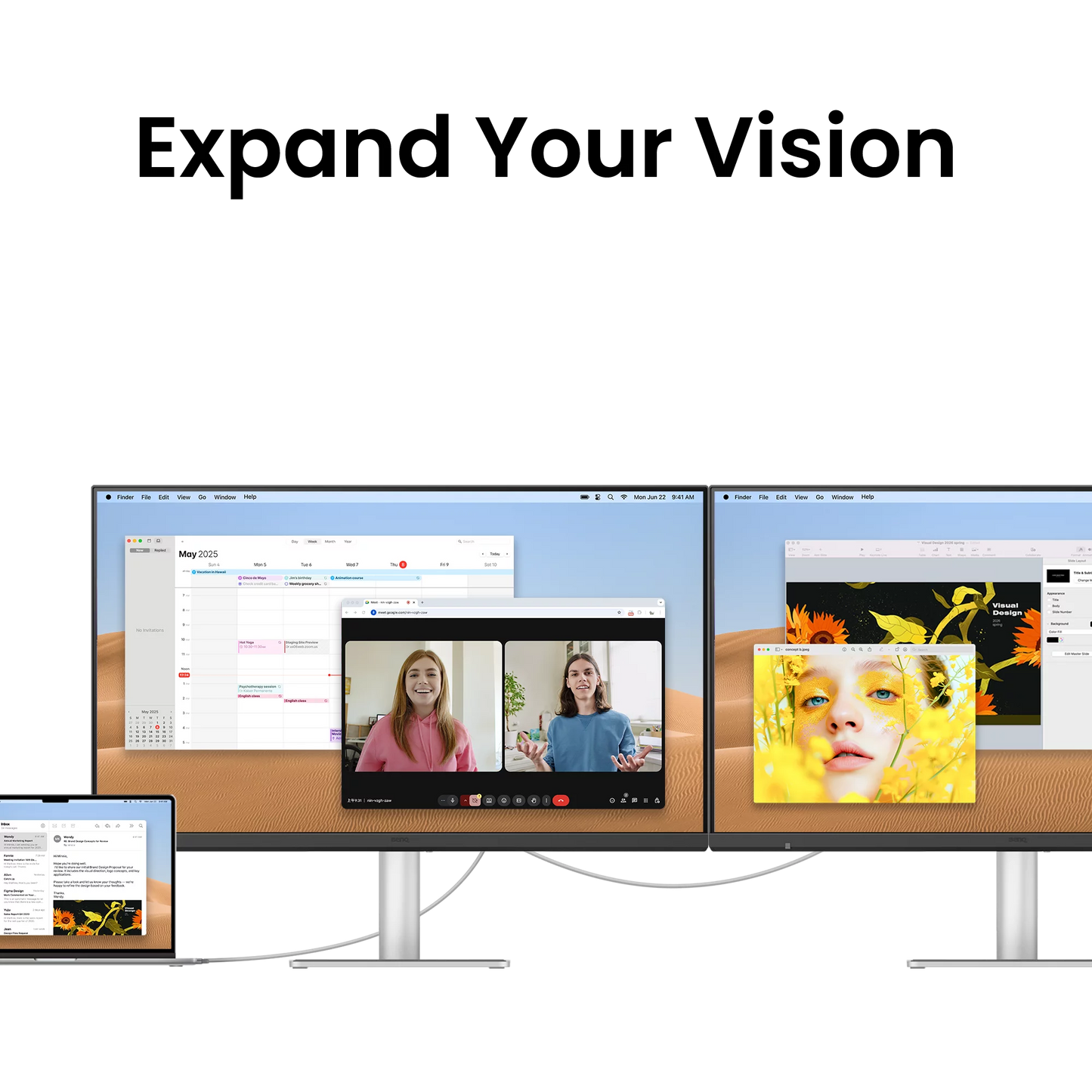 BenQ MA320UG 31.5" 4K UHD 120Hz IPS Nano Gloss Professional Monitor for Mac