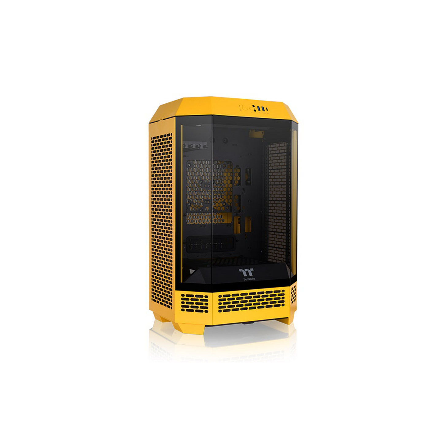 Thermaltake Tower 300 micro-ATX PC Chassis - Matcha Green/Bumblebee