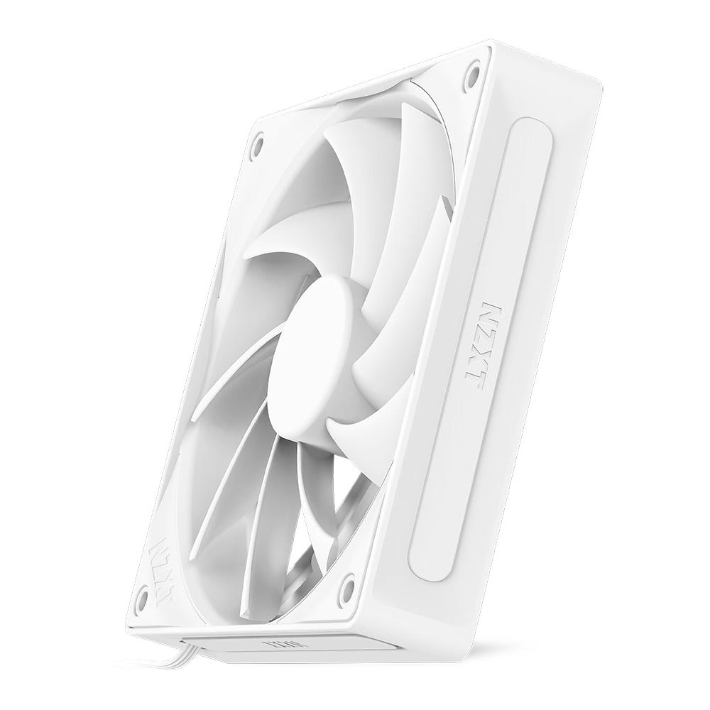 NZXT F120Q Quiet Airflow 120mm Non-RGB PWM Fan - Single Pack