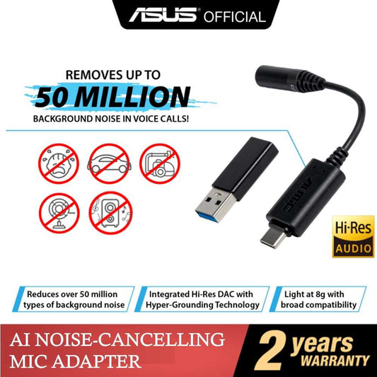 ASUS AI Noise-Canceling Mic Adapter