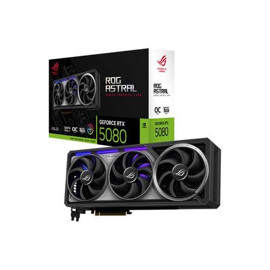 ASUS ROG Astral GeForce RTX 5080 16GB GDDR7 OC Edition Graphic Card