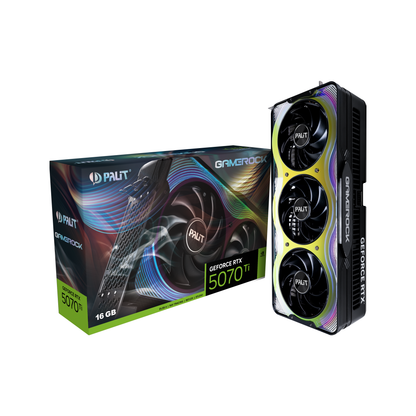 Palit GeForce RTX™ 5070 Ti GameRock 16GB GDDR7 Graphic Card Palit GeForce RTX™ 5070 Ti GameRock 16GB GDDR7 Graphic Card