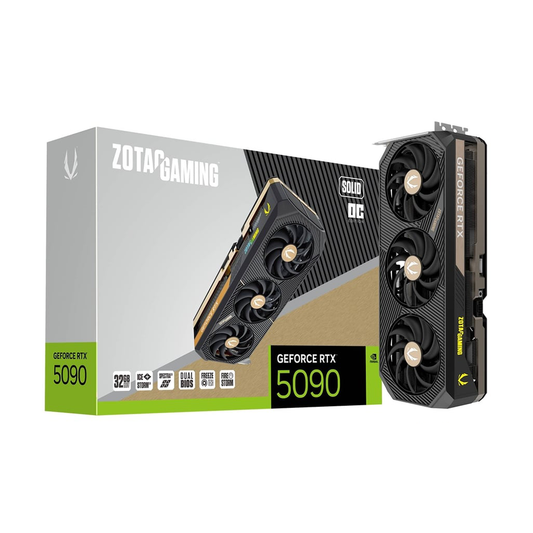 ZOTAC Gaming GeForce RTX 5090 SOLID OC 32GB GDDR7 Graphic Card