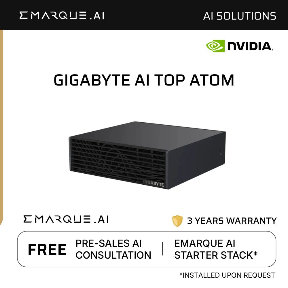 GIGABYTE AI TOP ATOM NVIDIA DGX Spark Grace Blackwell Computer - 1TB / 4TB