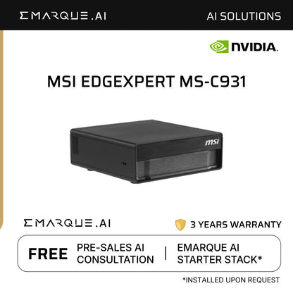 MSI EdgeXpert MS-C931 NVIDIA DGX Spark Grace Blackwell Computer 4TB Gen5