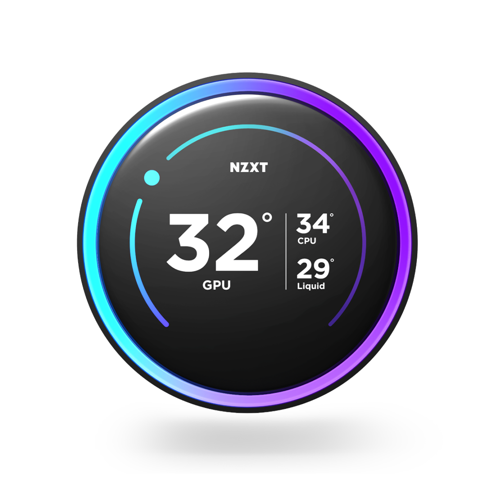 NZXT Kraken Elite 360 RGB V2 360mm AIO CPU Liquid Cooler - Black