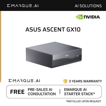 ASUS Ascent GX10 NVIDIA DGX Spark Grace Blackwell Computer - 1TB / 2TB / 4TB