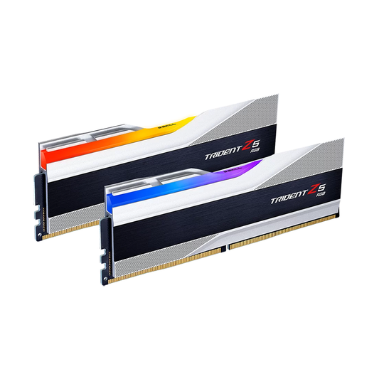 G.Skill Trident Z5 RGB 64GB [2x32GB] 6400MHz DDR5 DIMM Memory [Silver/White]