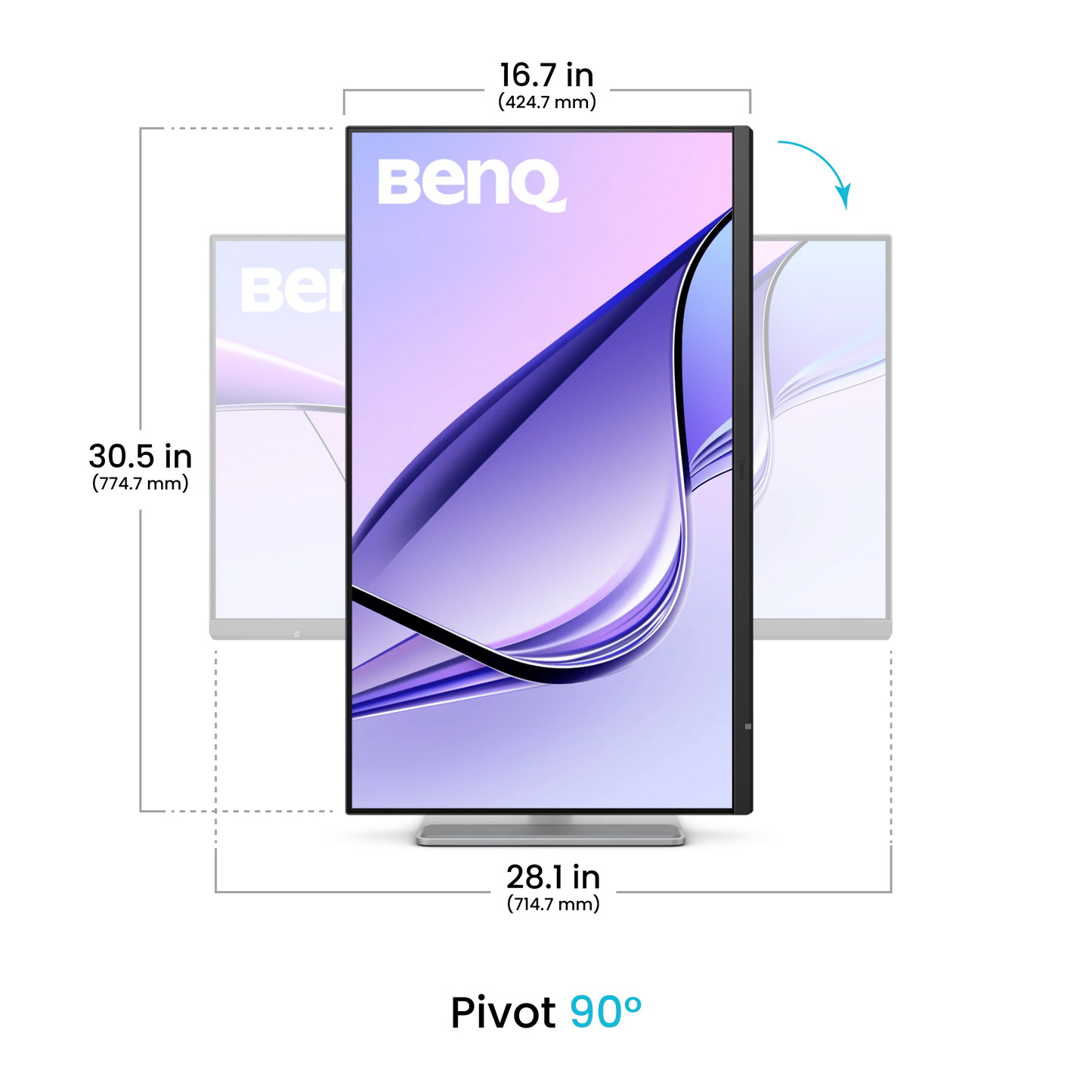 BenQ MA320UG 31.5" 4K UHD 120Hz IPS Nano Gloss Professional Monitor for Mac