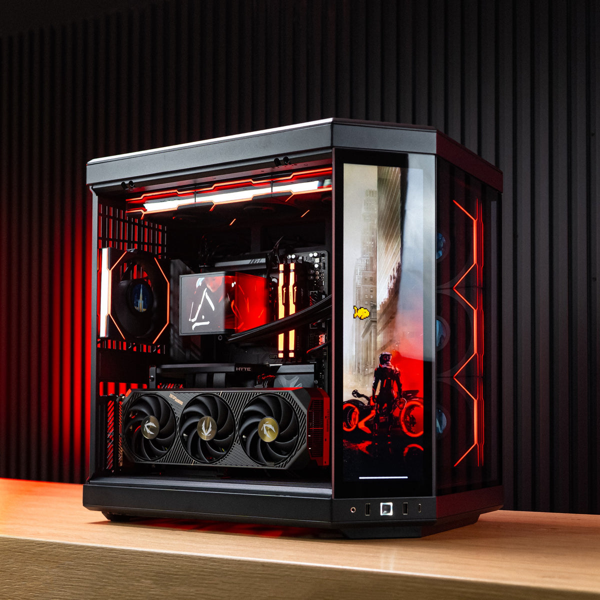 EMARQUE custom PC build photo