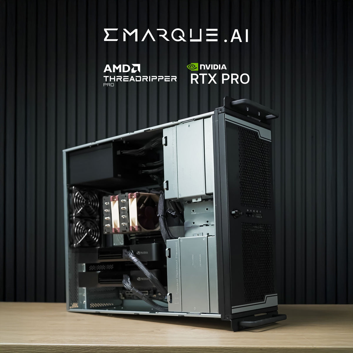 EMARQUE custom PC build photo