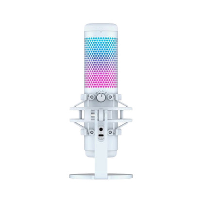 HyperX QuadCast S USB Gaming Microphone - Black/White-Grey