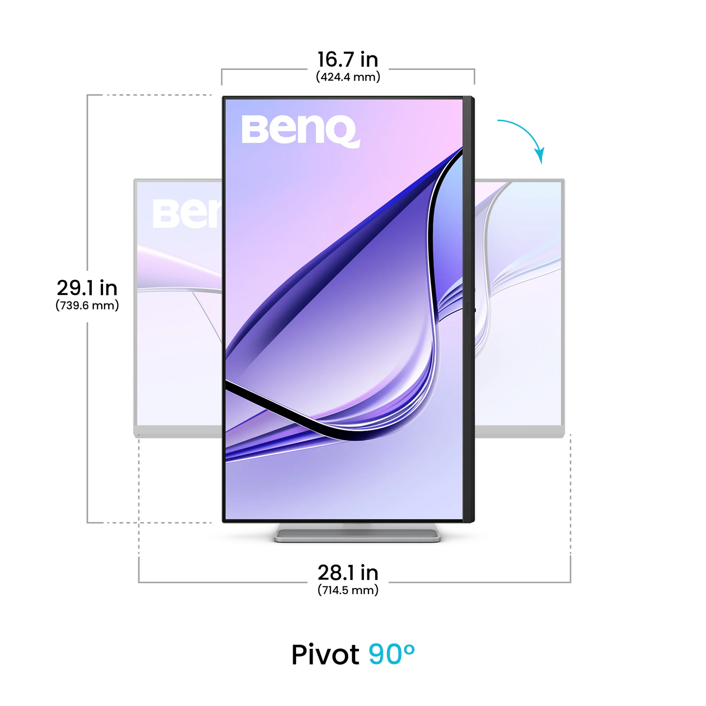BenQ MA320UP 31.5" 4K UHD IPS Nano Gloss Professional Monitor for Mac