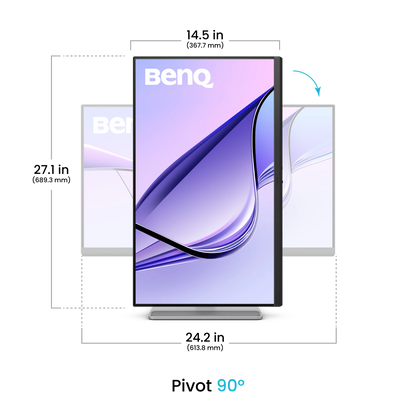BenQ MA270UP 27" 4K UHD 60Hz IPS Nano Gloss Professional Monitor for Mac