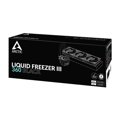 Arctic Liquid Freezer III 360 AIO CPU Liquid Cooler - Black